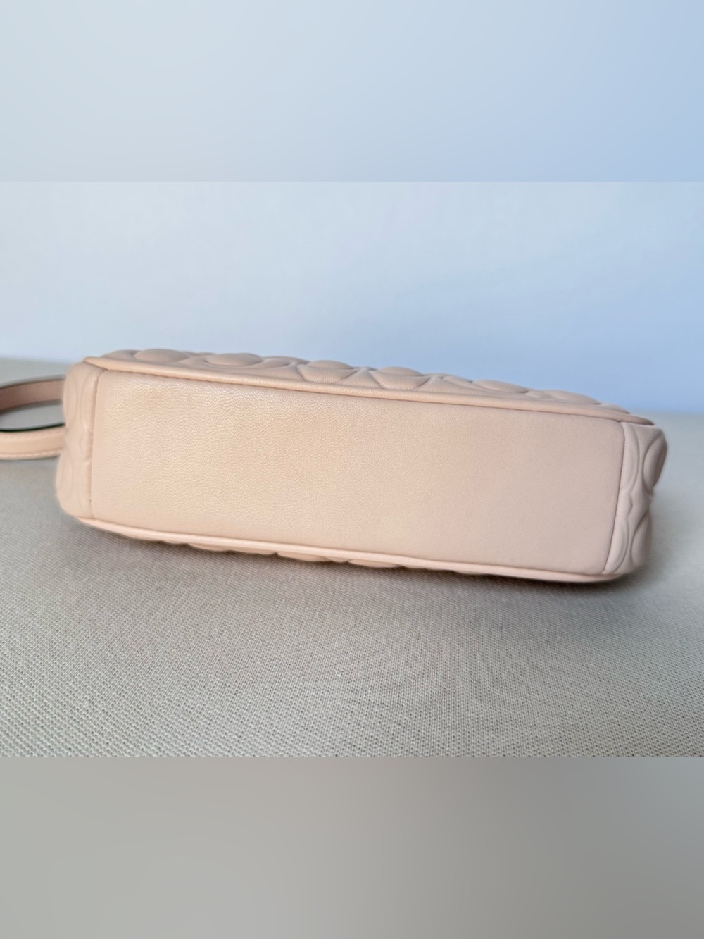 NWT Coach Nolita 19 Signature Silver/Blush Style Upgrade with a Chain Extender - Picture 6 of 11